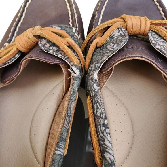 Sperry‎ Top Sider Women's Barrelfish Animal Print Boat Shoe Size 8 - Picture 6 of 7
